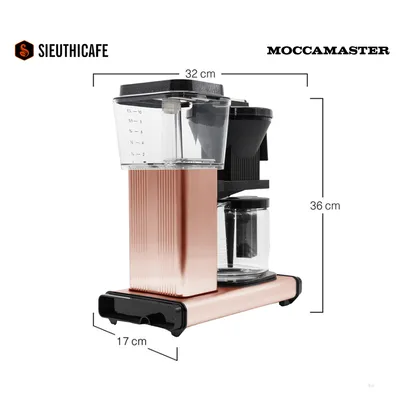 Máy pha cà phê Moccamaster KBGV Select - Copper (Cam)